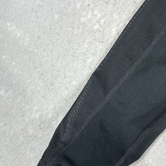 Nike Pro Leggings Womens Small Black Compression Workout Training Pants Gym Mesh - Picture 7 of 10